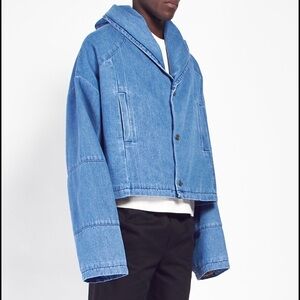 69 Denim Unisex Cropped Big Boy Jacket